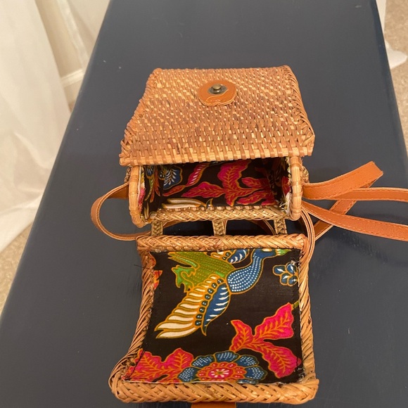 Wicker Crossbody Bag small - Picture 3 of 4